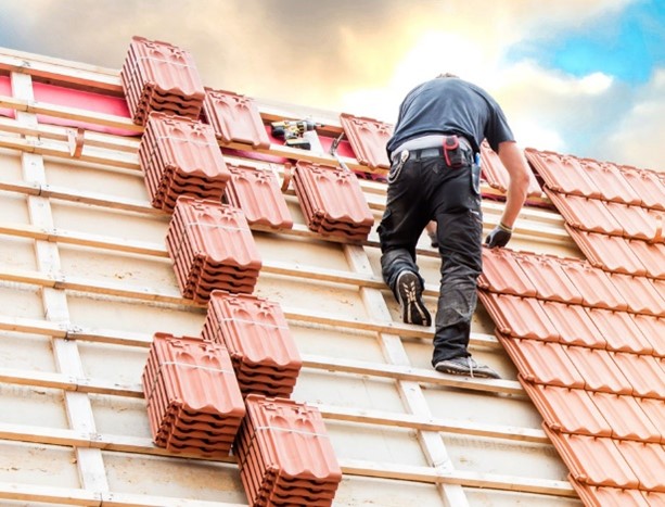 producción de tejas